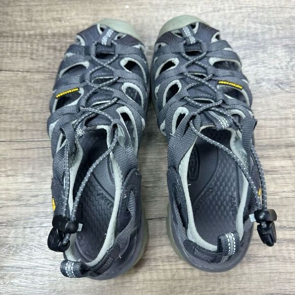 Keen~Women’s~Gray Whisper Closed Toe Sport Hiking Trail Sandals~Size 7 - Picture 6 of 8